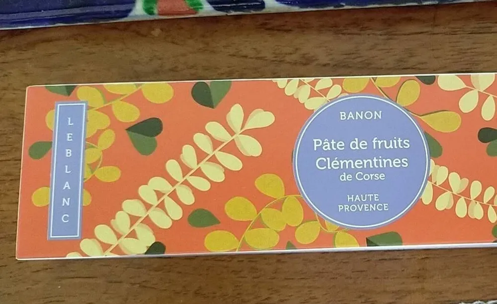 Pâte de fruits Clémentines de Corse