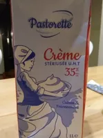 Crème stérilisée U.H.T
