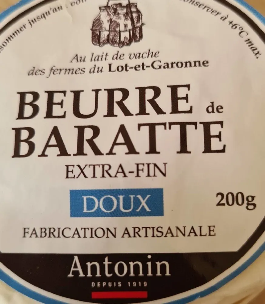 Beurre de Baratte