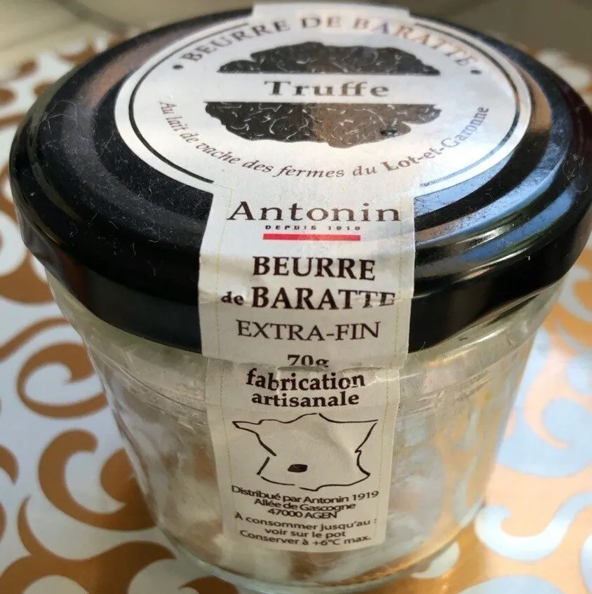 Beurre de baratte truffe