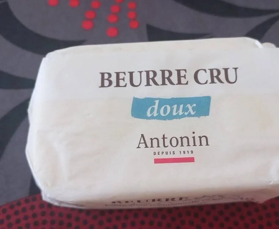 BEURRE CRU ANTONIN