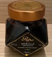 Confiture myrtille groseille