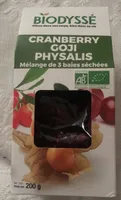 Cranberry goji physalis