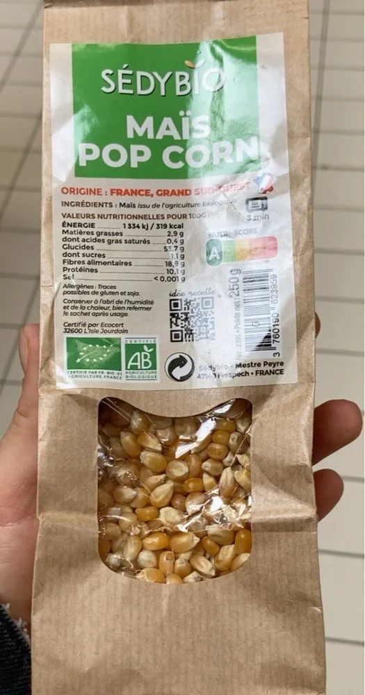 Maïs pop corn