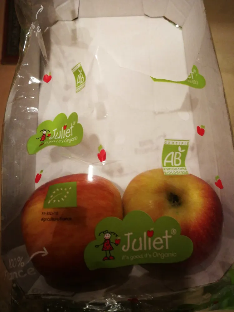 POMME Biologique : Pomme Juliet cat 1