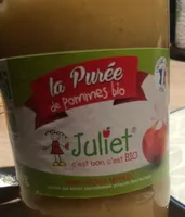 La purée de pommes bio