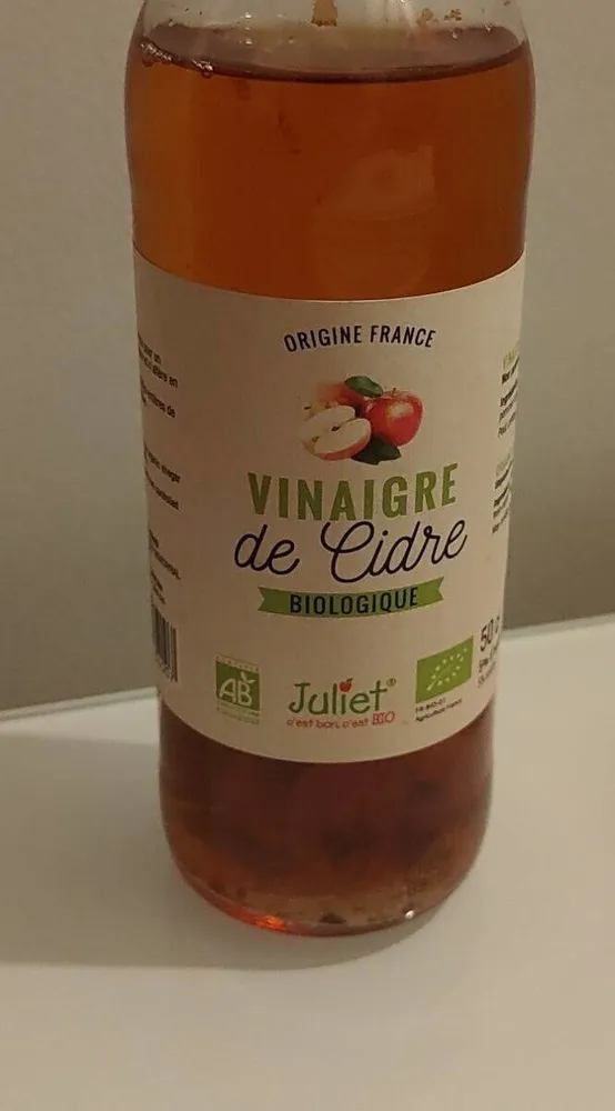 Vinaigre de cidre biologique