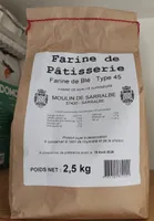 Farine de pâtisserie type 45