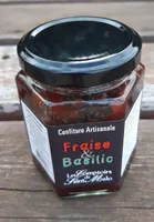Confiture Artisanale Fraise & Basilic