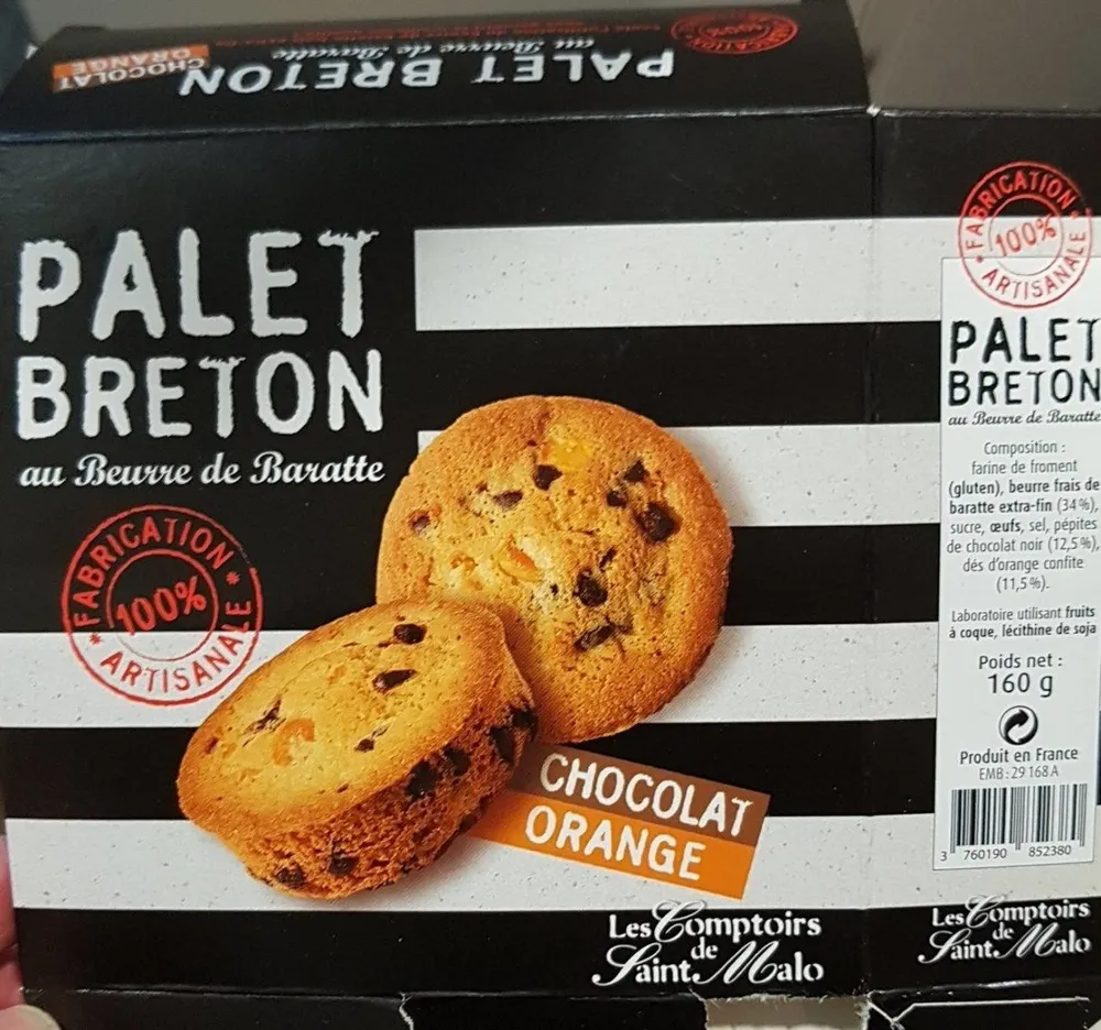 Palet Breton au beurre de baratte