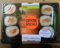 9 sushis