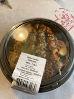 Yakitori nouilles sauces soja