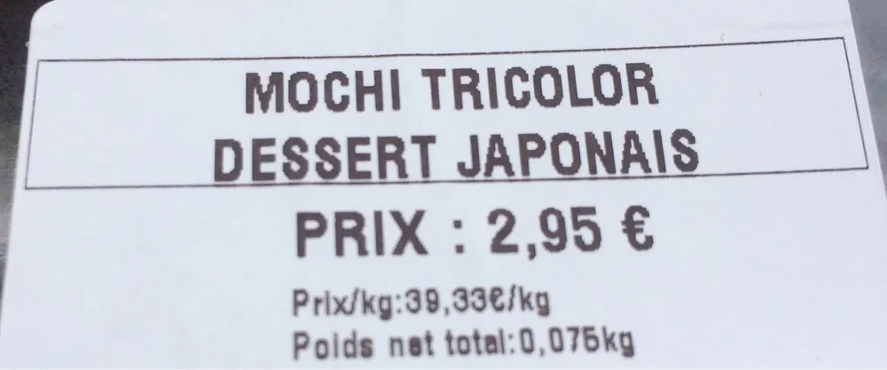 Mochi Tricolor