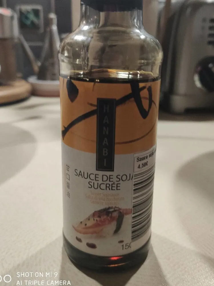 Sauce soja sucrée