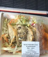 Salade japonaise gyoza