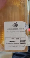 2 Mochis coco ananas