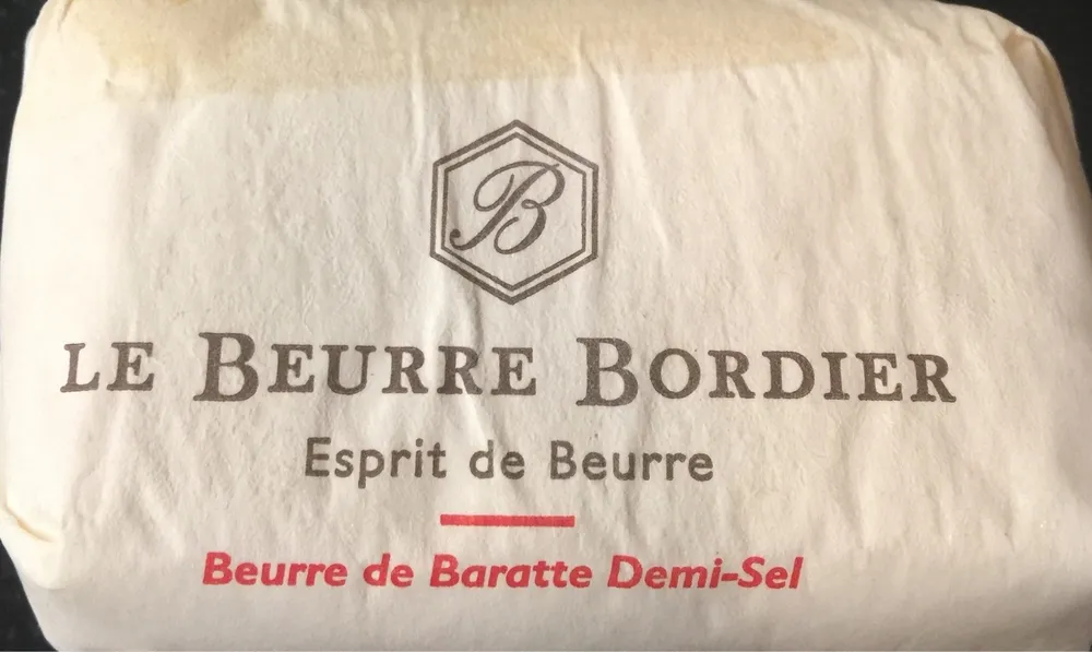 Le beurre Bordier Demi-sel