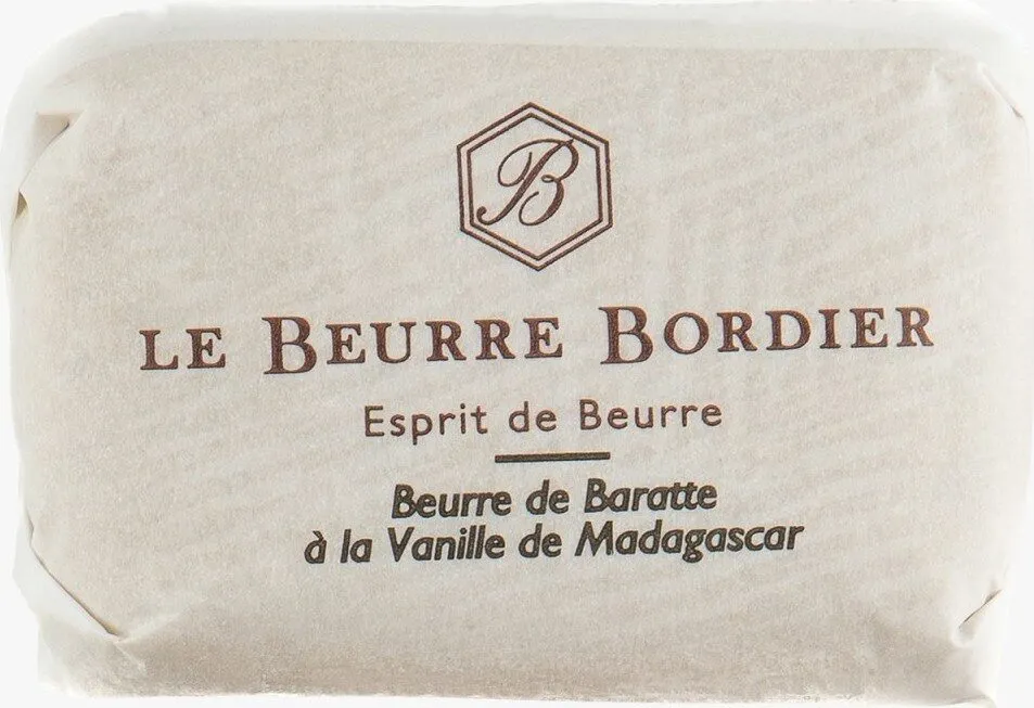 Beurre De Baratte Doux, Sucré, à La Vanille De Madagascar