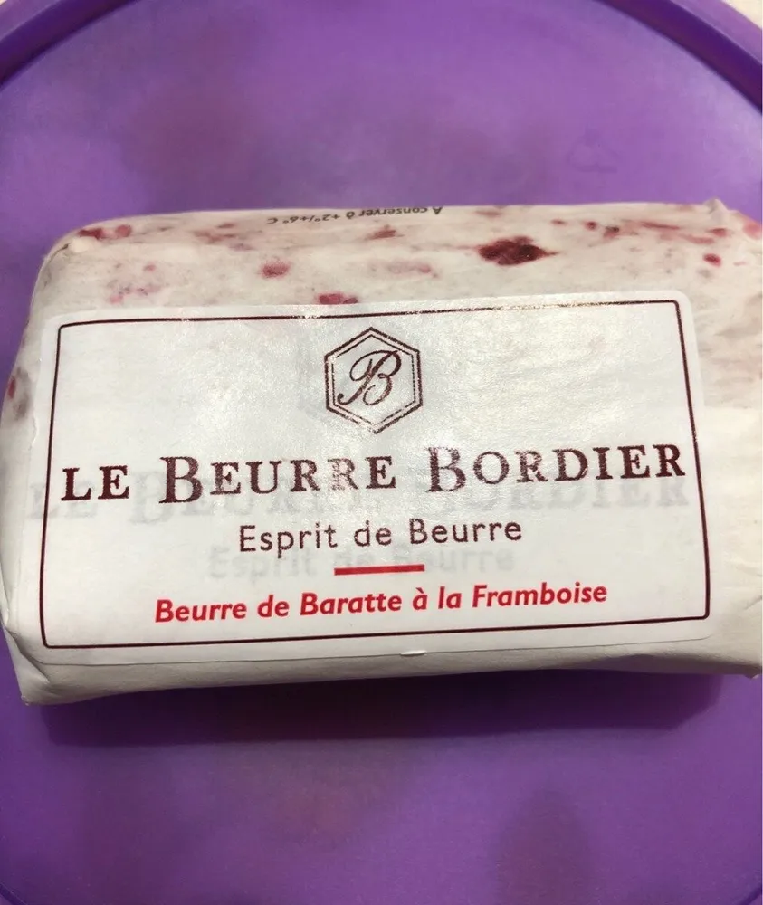 Beurre De Baratte à La Framboise