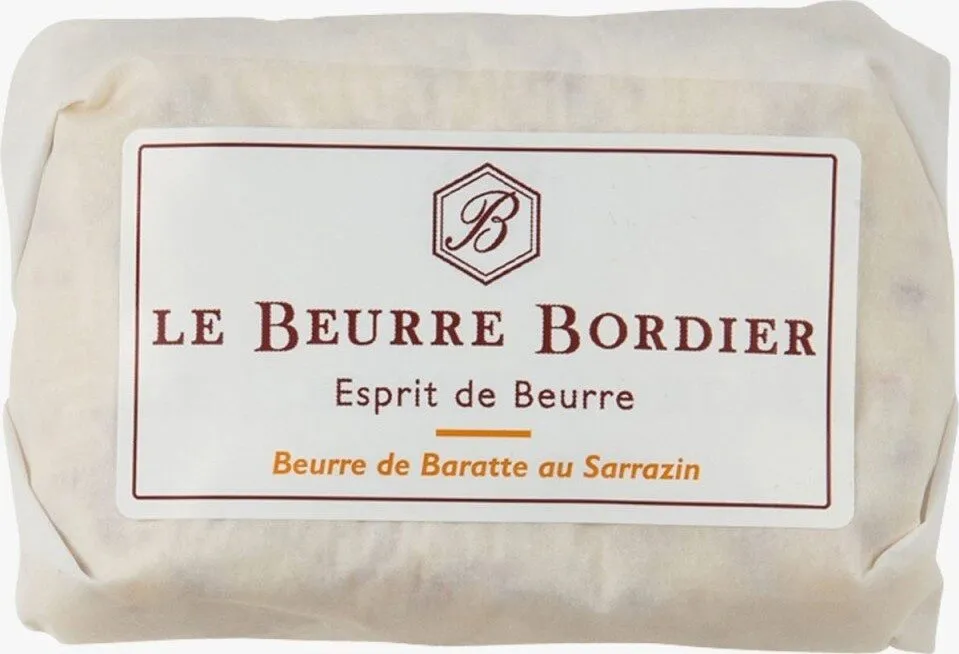 Beurre De Baratte Demi-sel Au Sarrazin