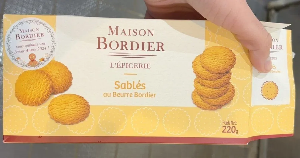 sablé beurre bordier