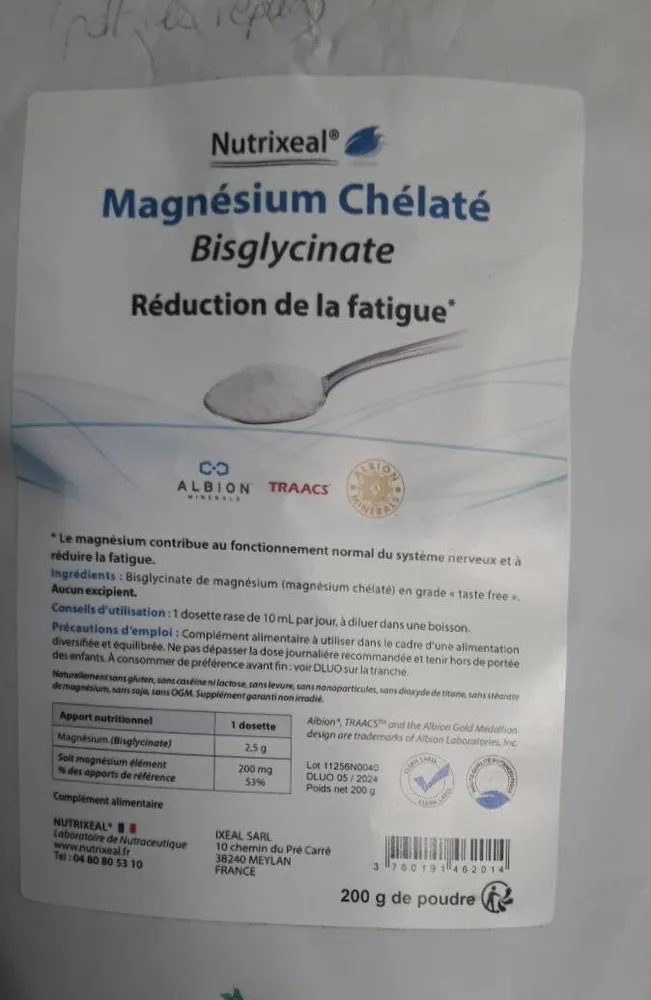 Magnésium chélaté