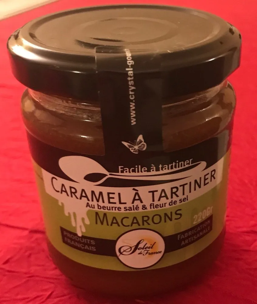 Caramel a tartiner au beurre sale et fleur de sel