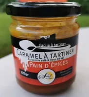 Caramel à Tartiner Au Beurre Salé et Fleur de Sel Pain d'Épices