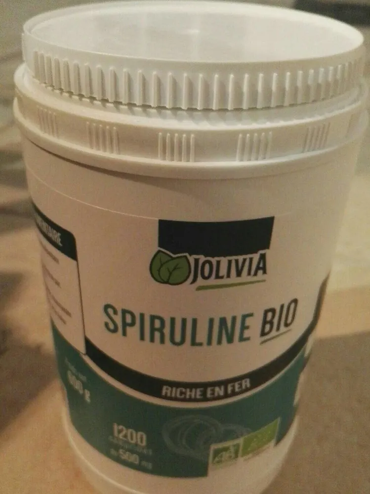Spiruline Bio Ecocert - Pack éco 1200 Comprimés 500 MG