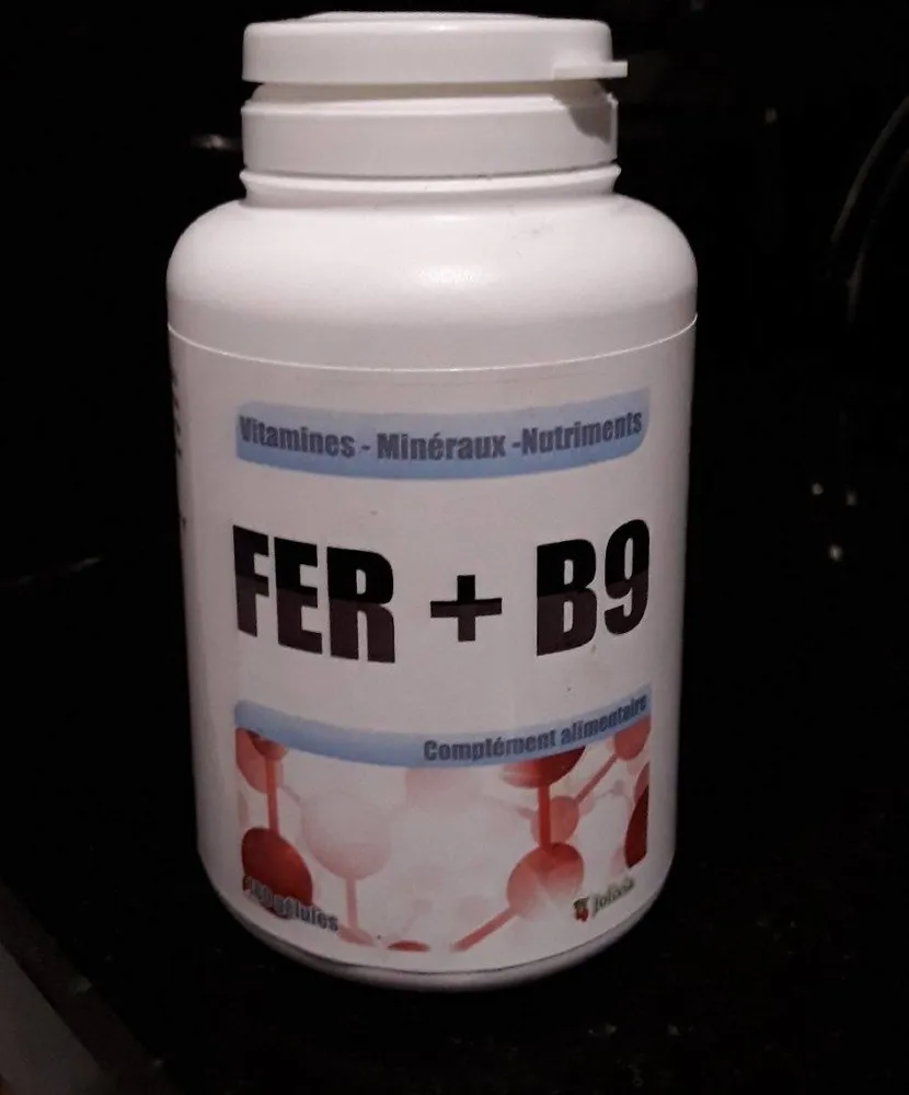 Fer+B9 complément alimentaire