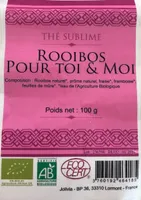 Thé Rooibos Pour Toi Et Moi Bio Ab