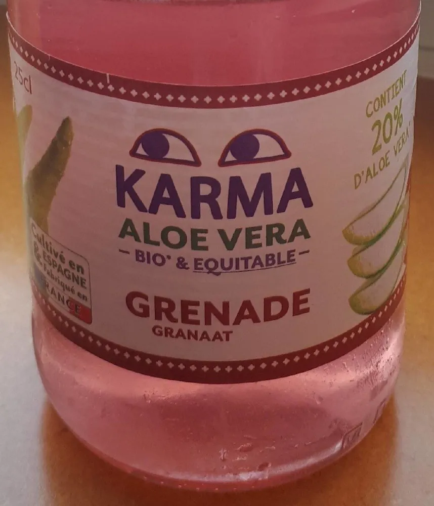 Aloe vera bio & équitable grenade