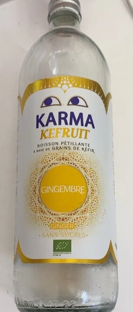 Kefruit boisson pétillante à base de grains de kéfir