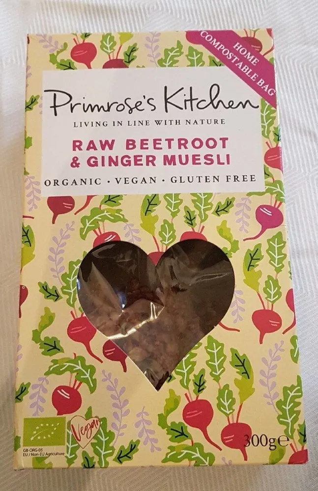Raw Beetroot & Ginger Muesli