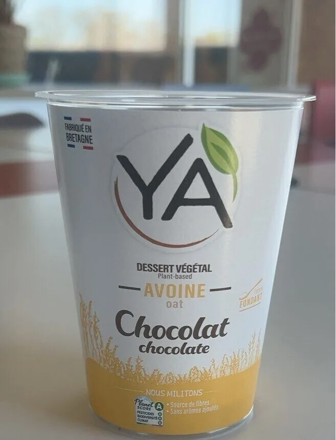 Dessert Avoine Chocolat