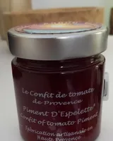 Le confit de tomates de Provence piment d'espelette