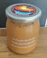 Purée defruits pommes abricots