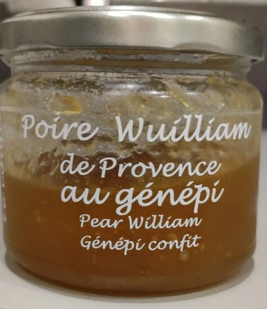 Poire Williams de Provence au génépi