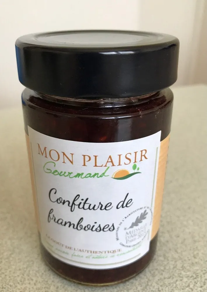 Confiture de framboises