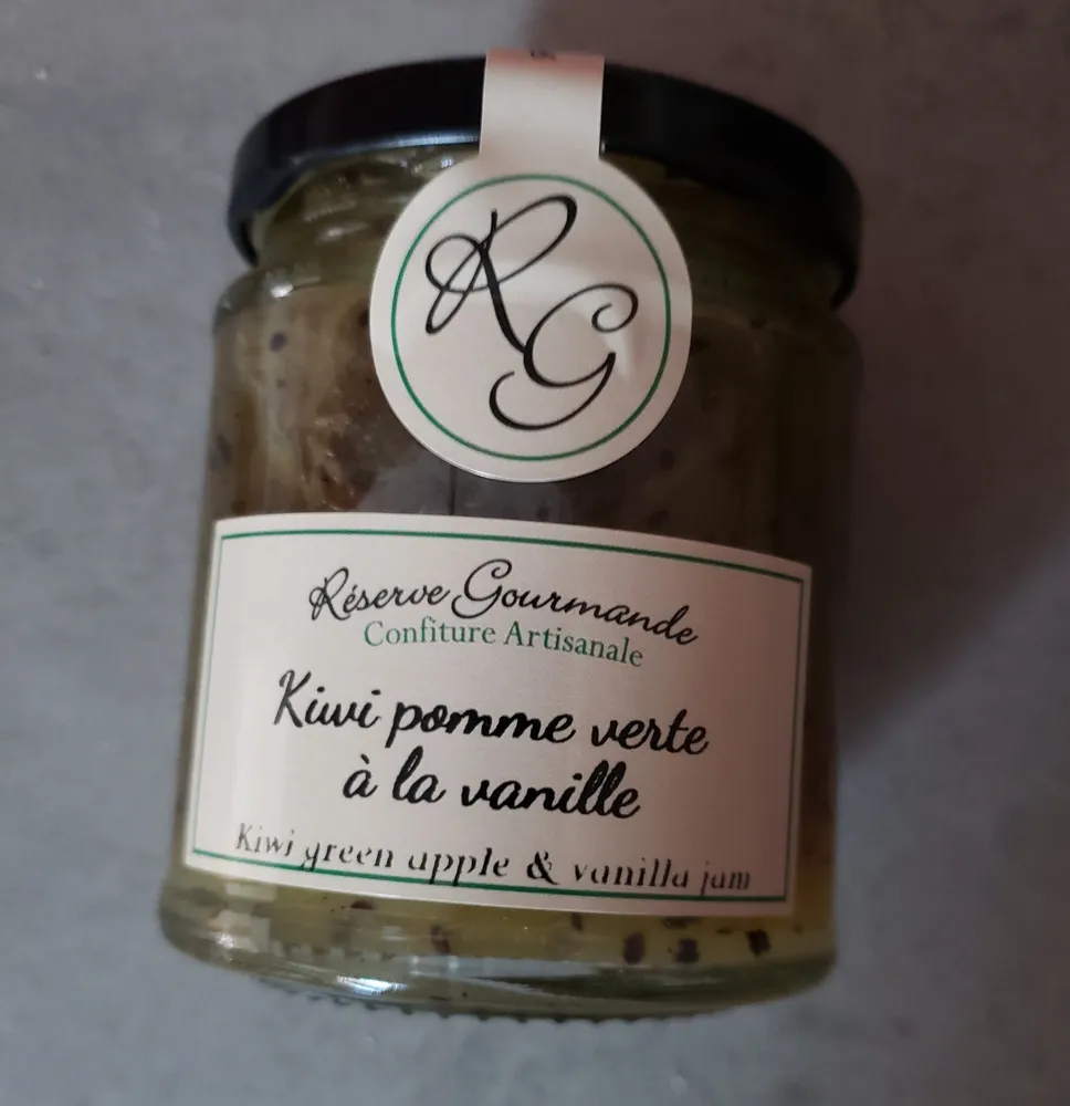 Kiwi pomme verte à la vanille