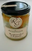 Confiture mandarinefruit de la passion