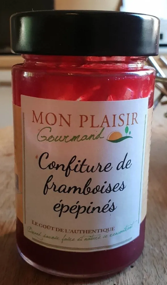 Confiture de framboises épinés