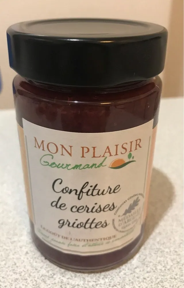 Confiture de cerises griottes