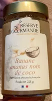 Banane ananas noix de coco