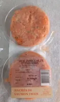 Hachés de saumon frais