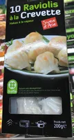 Ravioli à la crevette saveur d'Asie