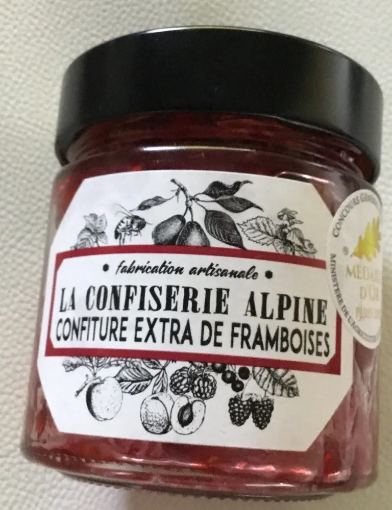 Confiture extra de framboises