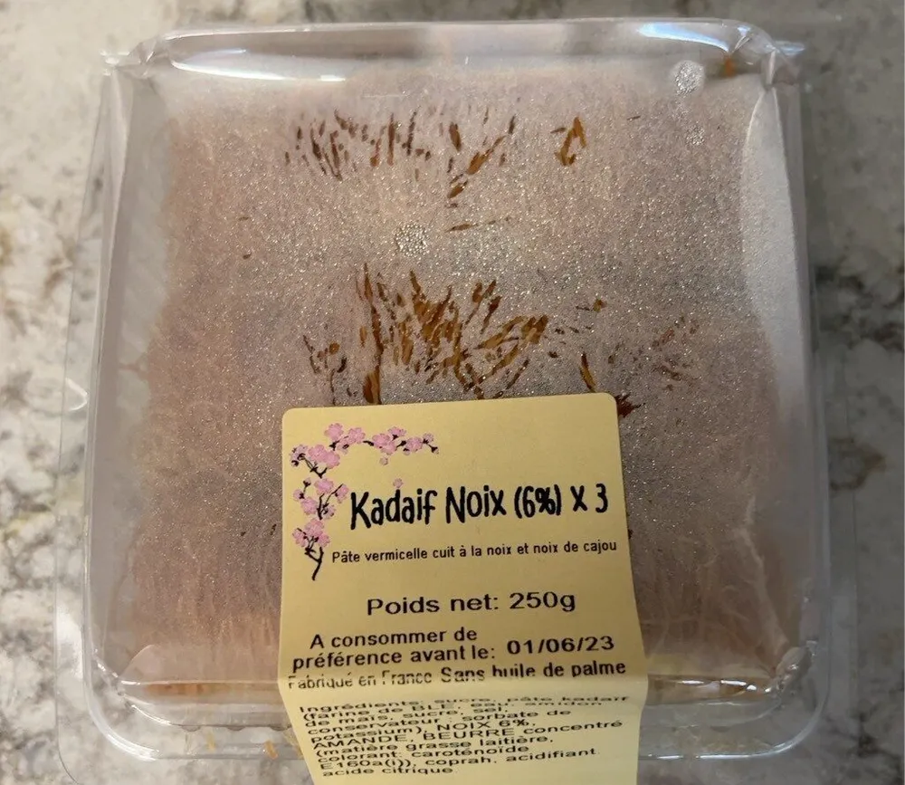 Kadaif Noix (6%) x3