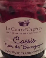 Confiture cassis noir de bourgogne
