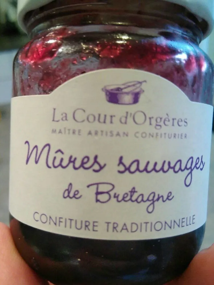 Confiture mûres sauvages de Bretagne